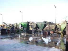 Spoel- en sorteerplaats
