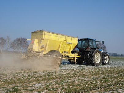 Levering van kalk