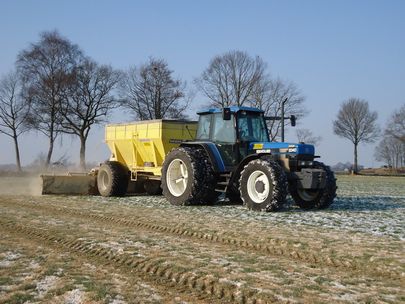 Grasland bekalken